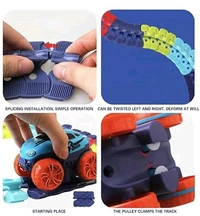 Kipa Gaming Monster Wheels Speedy Car with Flexi Track, 3Y+, Multicolour 
