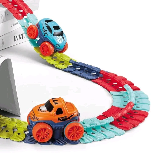 Kipa Gaming Monster Wheels Speedy Car with Flexi Track, 3Y+, Multicolour 