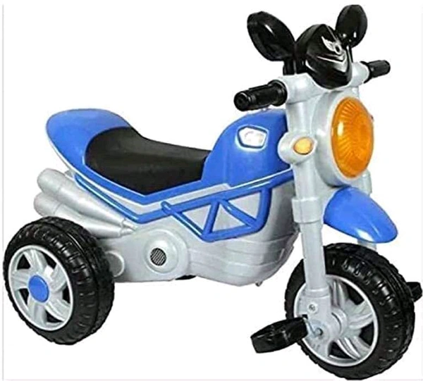 Mini Bullet Tricycle for Kids,Smart Plug n Play Kids Ride on for 12 Months to 60 Months Boys/Girls/Children Cycle Bullet Tricycle (Blue)