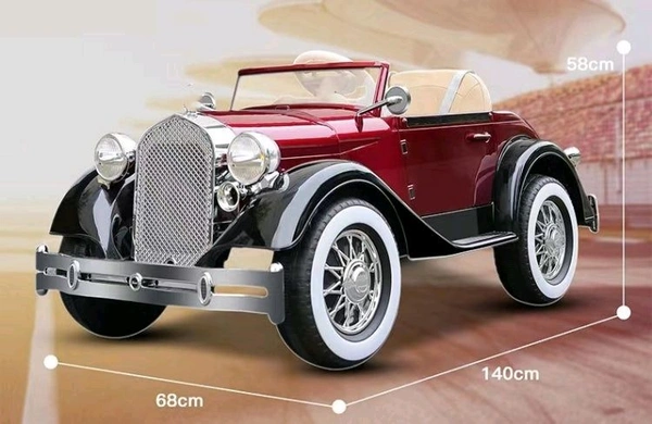 Hot Garage 2025 Model  Vintage Kids Car Dual Accelerator