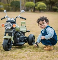 Happy Goods Battery Operated Bike for Kids,Ride On Toy Baby Bike with Light & Music Ride On Toy Kids Bike Rechargeable Battery Electric Scooter for Kids to Drive 2 to 6 Years