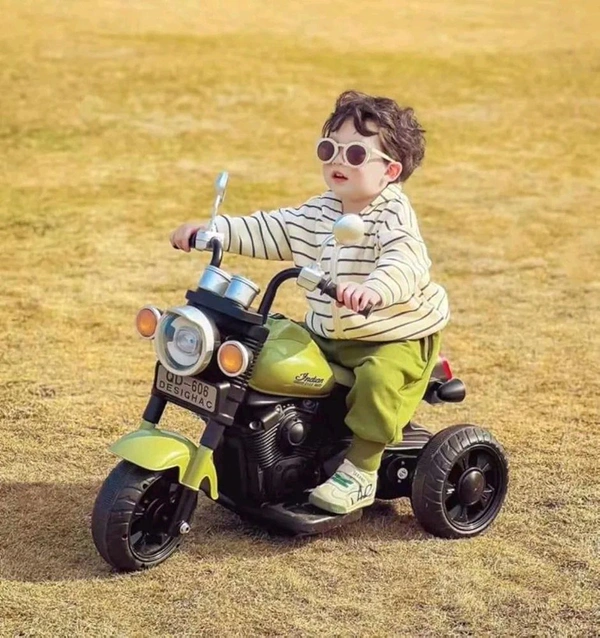 Happy Goods Battery Operated Bike for Kids,Ride On Toy Baby Bike with Light & Music Ride On Toy Kids Bike Rechargeable Battery Electric Scooter for Kids to Drive 2 to 6 Years