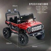 Hot Garage Mini Thar Jeep Red  ( 2to7Years)