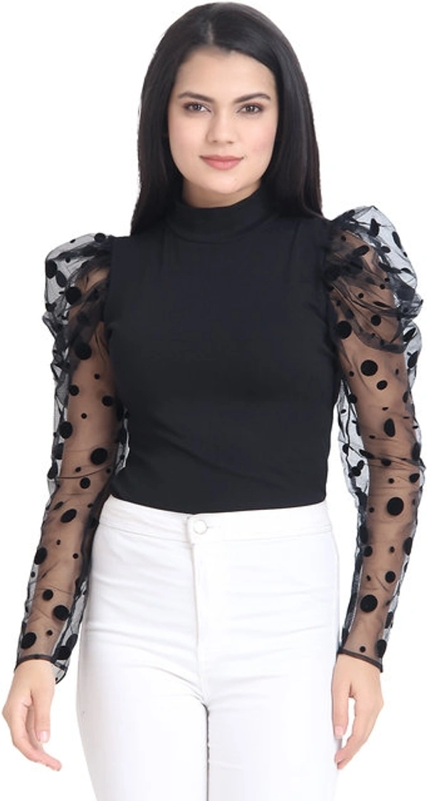 Classy Women's Top  - Black, S