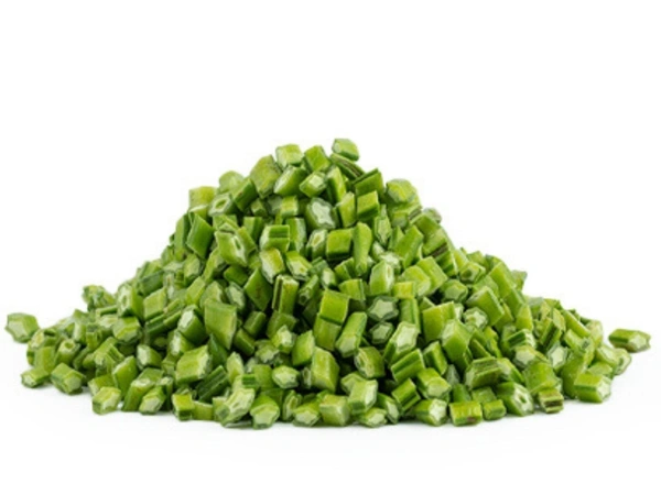 Diced Cluster Beans, - Chirlele Gawar- Kati Hui Gawar Phali - (200g )