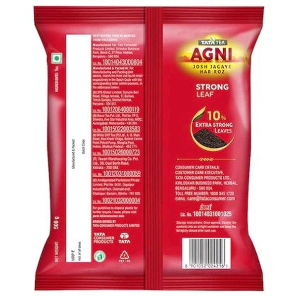 Tata Agni Strong Leaf Tea