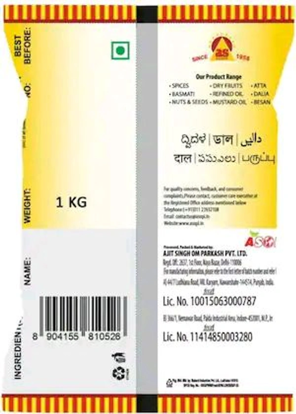 A PlusChana Dal