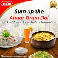 Ahaar 2Kg Chana Dal (1Kg x 2 Pack)