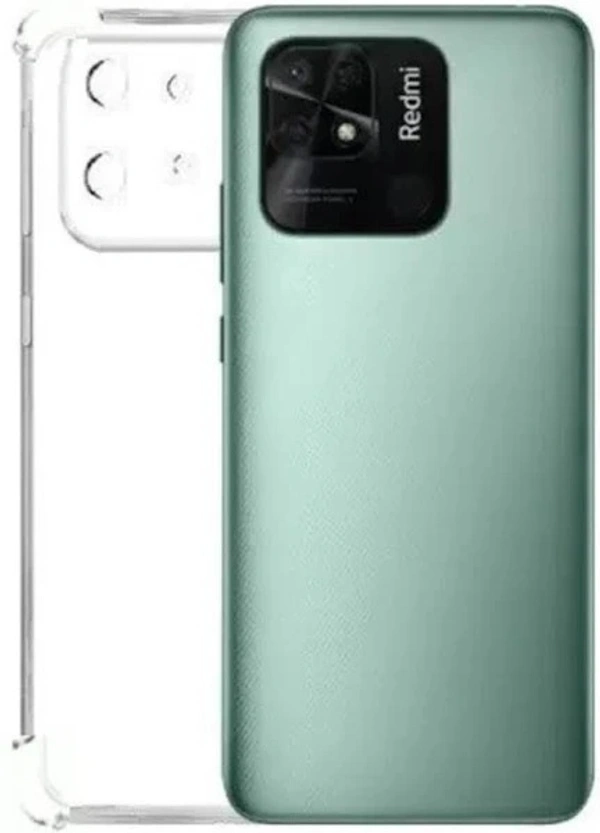 	 Leyon Transparent Rubber Back Cover For Redmi 10