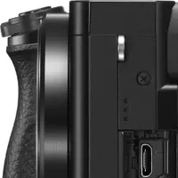 SONY Alpha ILCE-6100Y APS-C Mirrorless Camera with Dual Lens 16-50 mm & 55-210 mm Zoom Featuring Eye AF and 4K movie recording (Black) - Black, 24.2 MP