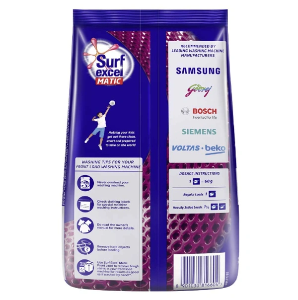 Surf Excel Matic Front Load Detergent Powder 1KG