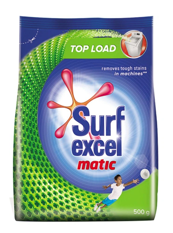 Surf Excel Matic Top Load Detergent Powder 500G