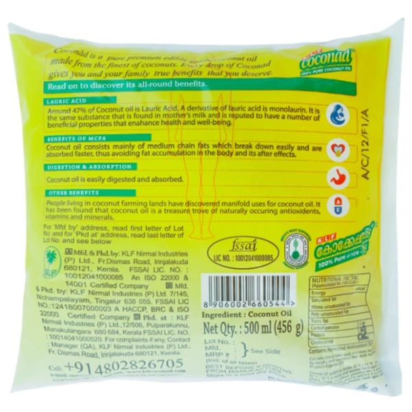 KLF Coconad Coconut Oil 500 ml