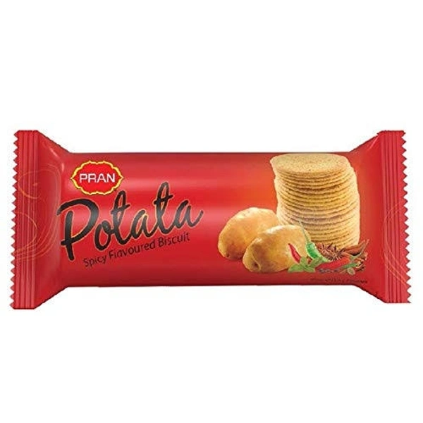 PRAN POTATO SPICY BISCUIT 100G