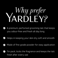 Yardley London Gentleman Classic Deodorizing Talc 100g