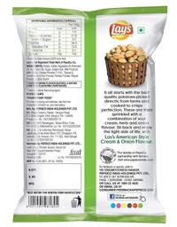 Lay's American Style Cream and Onion Flavour