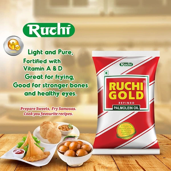 RUCHI GOLD PALMOLEIN OIL 1LT