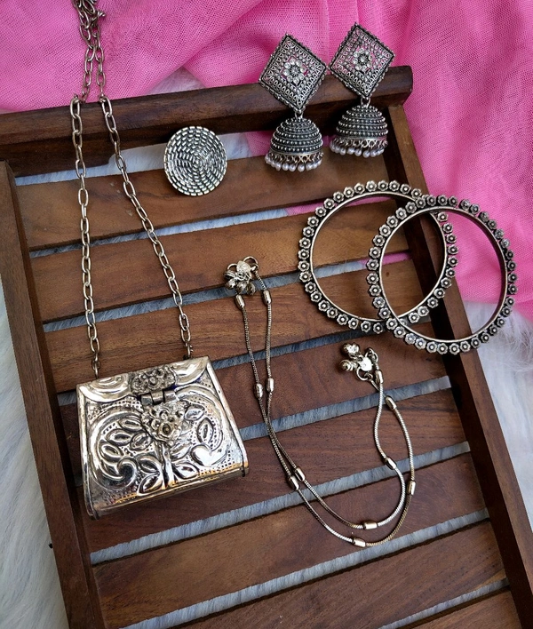 Oxidised Jewellery Combo 