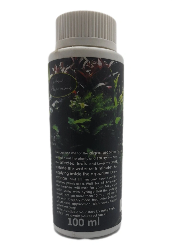 Aquatic Remedies Phyto CARB | Aquatic Plant Care Medicine | For Increasing CO2 Level And Dicreasing Algae In Planted Aquarium - 100 ML