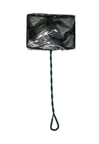 Fish Catching Net For Aquarium Purposes - Green, 8 Inch