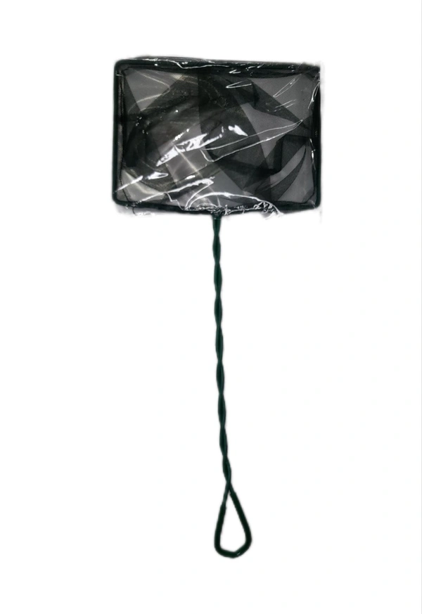 Fish Catching Net For Aquarium Purposes - Green, 8 Inch