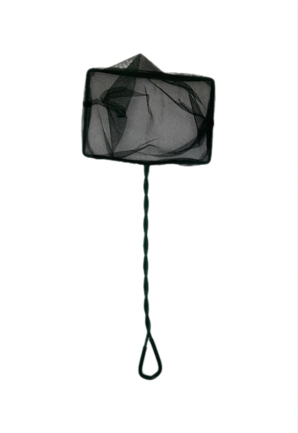 Fish Catching Net For Aquarium Purposes - Green, 8 Inch
