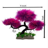 Artificial Plastic Made Bonsai Tree Showpiece