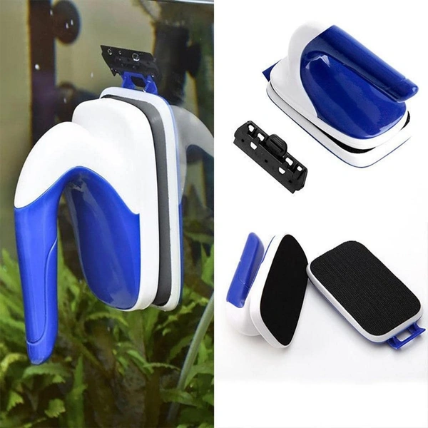 SOBO Aquarium Magnetic Glass Cleaner|Suitable Upto 5mm Glass Thickness|Model: SB-6 - SB-6/ Upto 6mm