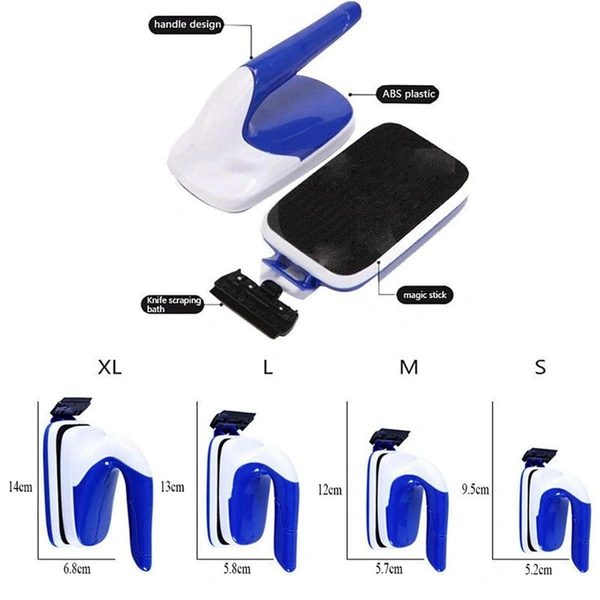 SOBO Aquarium Magnetic Glass Cleaner|For Glass Thickness:10mm-16mm|Model: SB-12 - SB-12/10mm-16mm