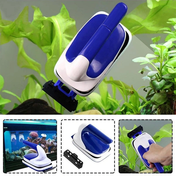 SOBO Aquarium Magnetic Glass Cleaner|For Glass Thickness:10mm-16mm|Model: SB-12 - SB-12/10mm-16mm