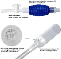 Aquarium Siphon Pipe 2M With Lock|Gravel Cleaner|Water Changer - 2 Meter