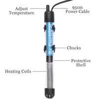 RS Aquarium Heater 300 Watt | Fully Submersible | Auto Cut Off Facility | Adjustable Temperature With Indicator Light - 75 Watt