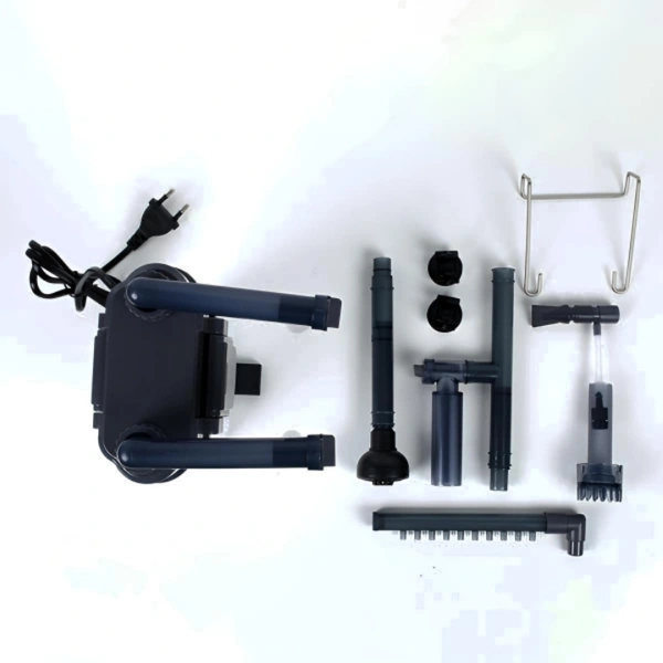 Mini External Canister Filter For Aquarium Fish Tank | Power : 4W | Output : 260L/H - 4W-F.Max:260L/H