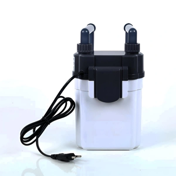 Mini External Canister Filter For Aquarium Fish Tank | Power : 4W | Output : 260L/H - 4W-F.Max:260L/H