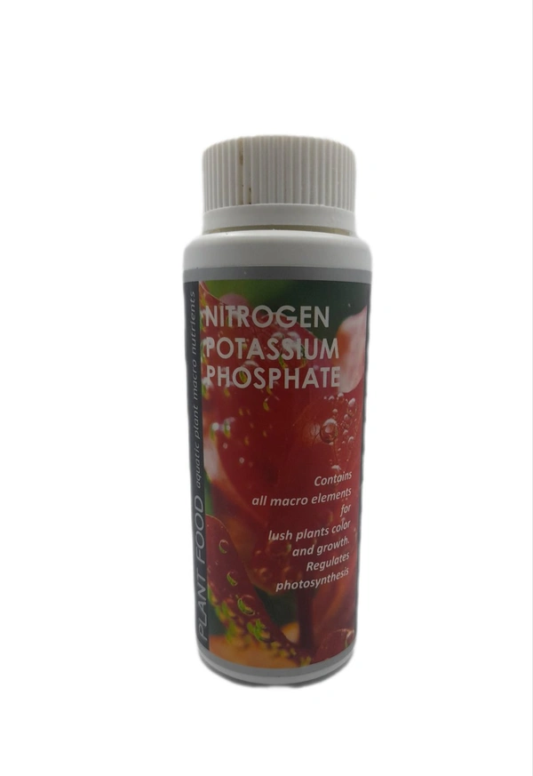 Nitrogen Potassium Phosphate|Plant Food|Aquatic Plant Macro Nutrients|Aquatic Remedies - 120 Ml