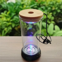 Blue Pet BluePet TP 10 Mini Aquarium – High Definition 4K Transparent Fish Tank with LED Light - TP 10