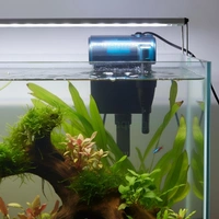 SOBO WP-607H Aquarium Hang-On Back Filter Pump | Powerful HOB Filter for Fish Tanks | Quiet & Efficient Water Filtration - WP 607H, 12W 600L/H