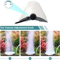 Venus Aqua APS460 Dual Outlet Aquarium Air Pump – 10W Silent Oxygen Pump for Fish Tanks (2 Nos 4L/min Output, EU Plug) - 10W-4L/M, APS-460