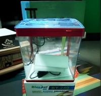 Blue Pet Bluepet BY-240 Smart Scenic Aquarium: All-in-One Fish Tank Kit with LED Light & Filter - BY 240