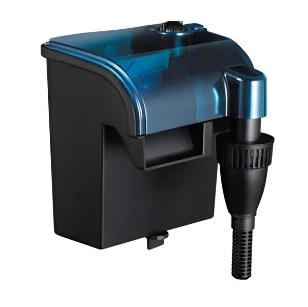 SOBO WP-607H Aquarium Hang-On Back Filter Pump | Powerful HOB Filter for Fish Tanks | Quiet & Efficient Water Filtration - WP 607H, 12W 600L/H