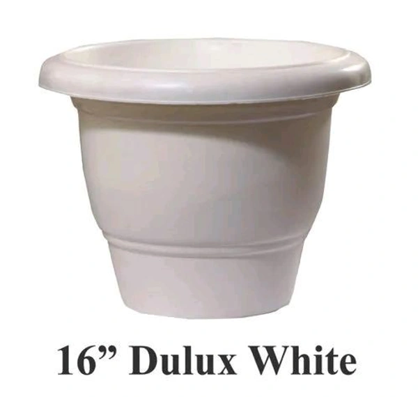 Greenery Milky White 16" (सफ़ेद)