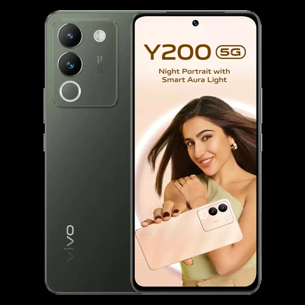 [Booking Slot Open]Vivo Mobile Phone Y200 5G 8GB+128GB Jungle Green(Stock Low)