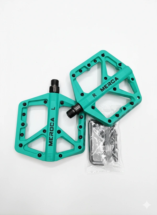 Meroca Nylon pedal for mtb cycle (SEE Green)