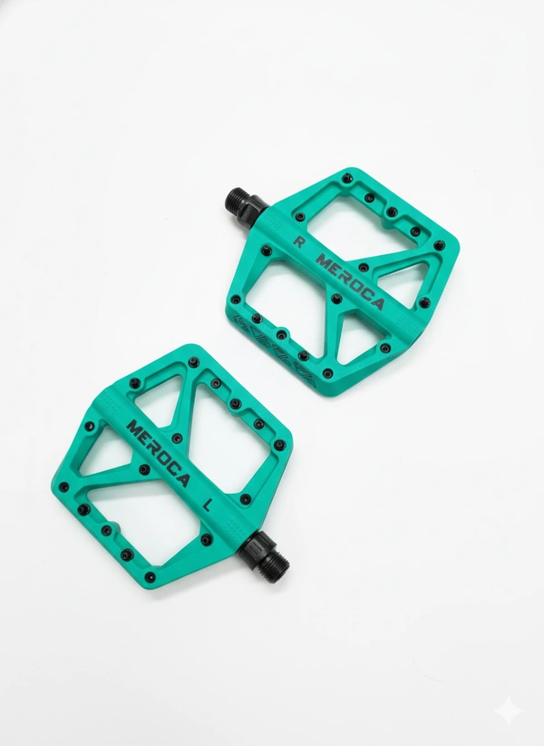 Meroca Nylon pedal for mtb cycle (SEE Green)