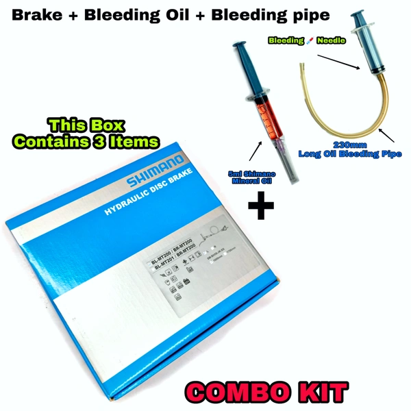 Shimano MT200 Hydraulic Disc Brake Front Only Combo kit 