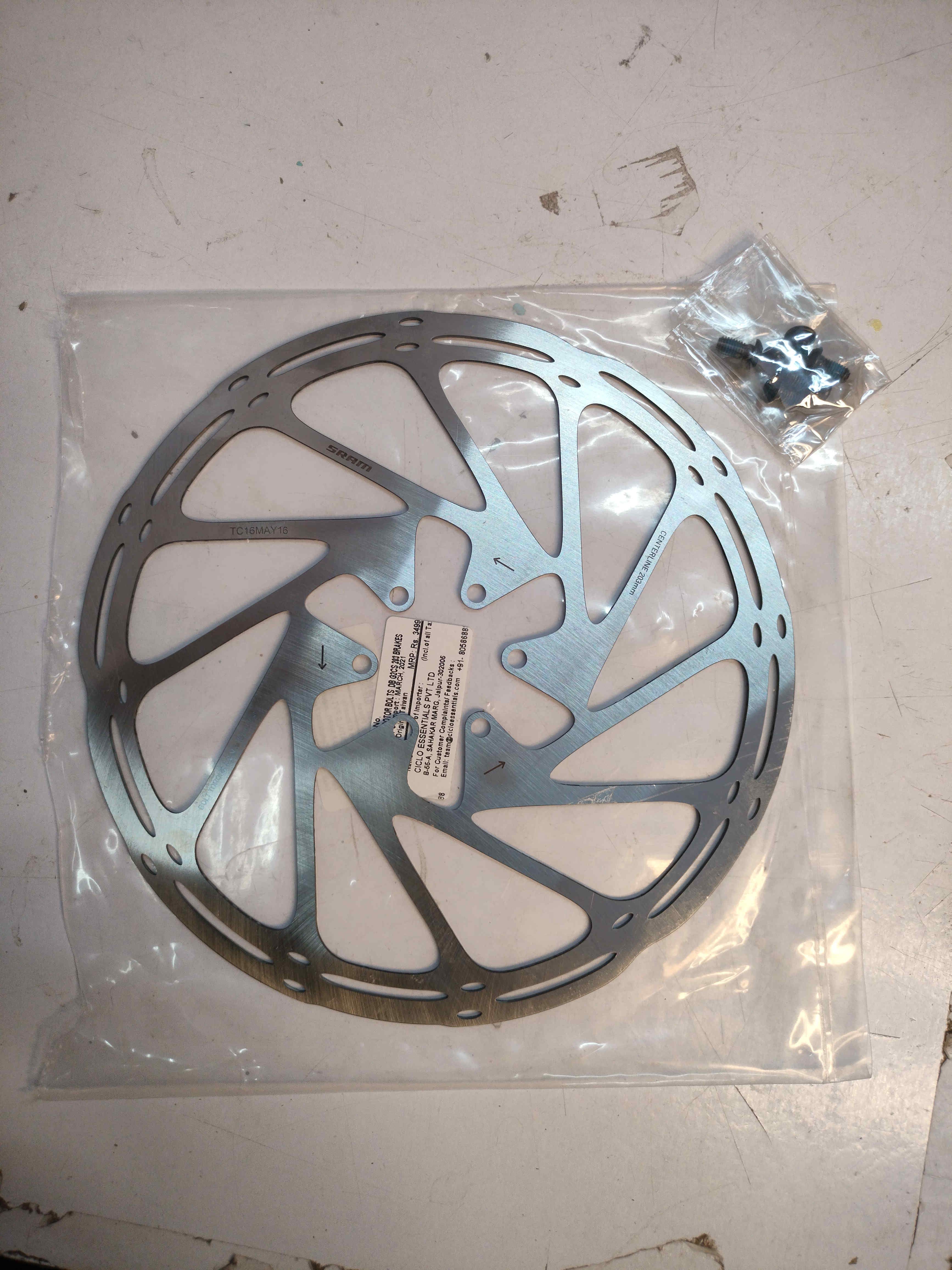 Sram disc rotor 203 前後セット SKU-0401_5-1714376750256.jpg?