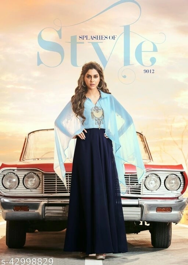 Partywear Women's Dresses - Multicolored, M,L,XL,XXL