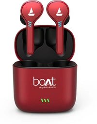 BoAt boAt Airdopes 431 / Airdopes 433 Bluetooth Headset Red ♥️ - Red