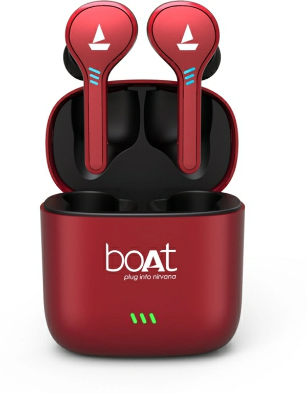 BoAt boAt Airdopes 431 / Airdopes 433 Bluetooth Headset Red ♥️ - Red