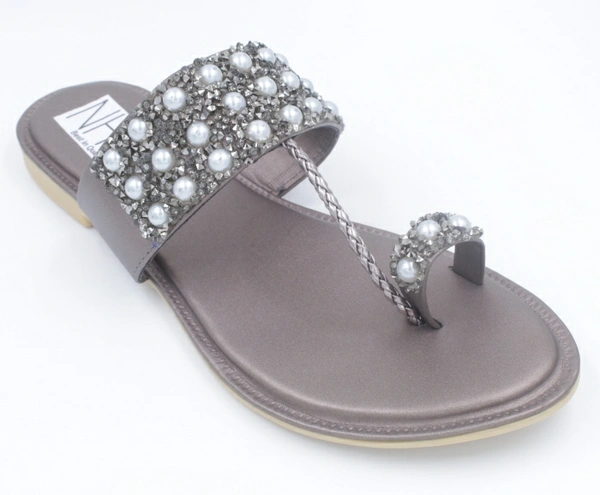 NH2 Women Grey Flats - 5, Grey